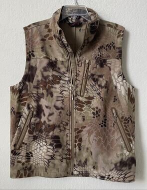 Kryptek Cadog Hunters Vest With Highlander Camouflage Pattern - Large
